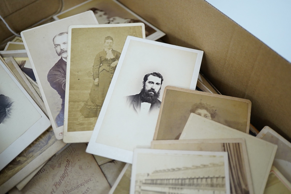Collection of approximately three hundred and fifty Victorian Carte de Visites, mostly London photographers